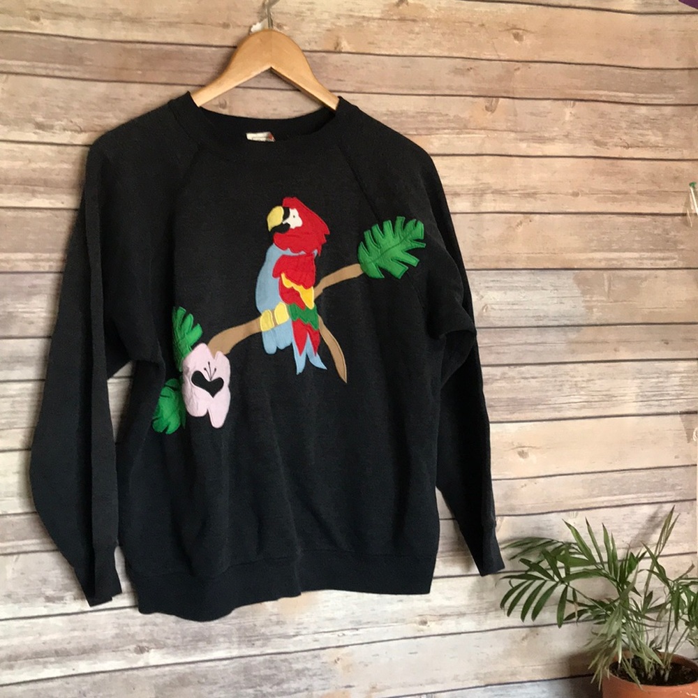 Vintage Oakbrook | Parrot Vacation sweatshirt